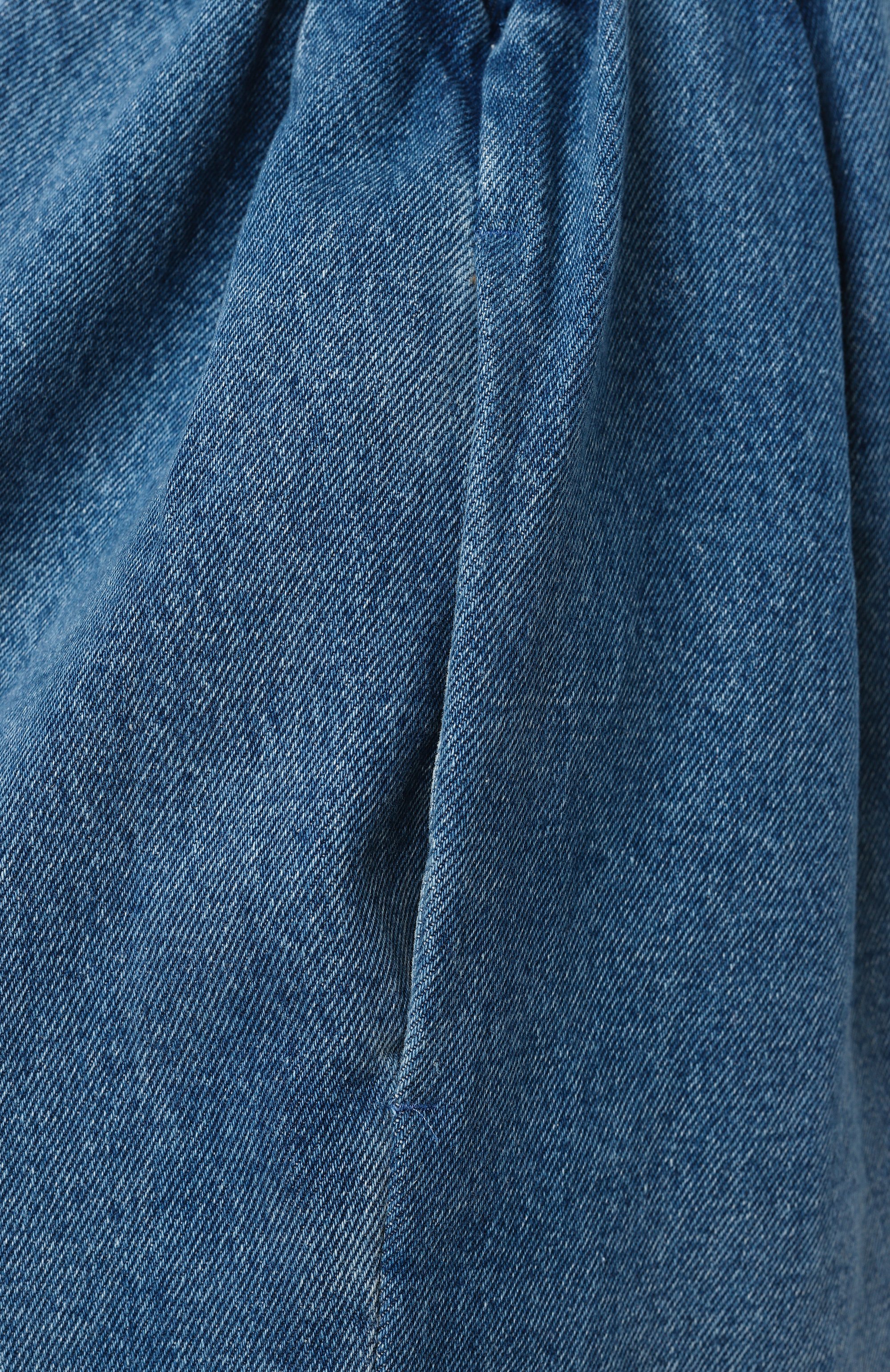 Джинсы MM6 синего цвета по цене 63750 руб., арт. S52KA0514/S30589, фото 6 Джинсы MM6, арт. S52KA0514/S30589, фото 6