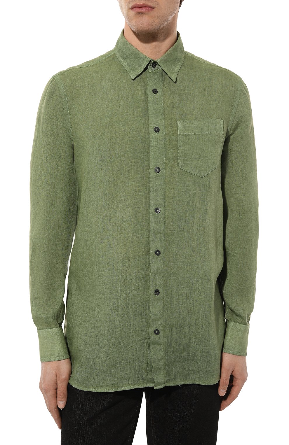 Льняная рубашка 120% LINO, арт. 31ALIM1081/0000115/S00, фото 3