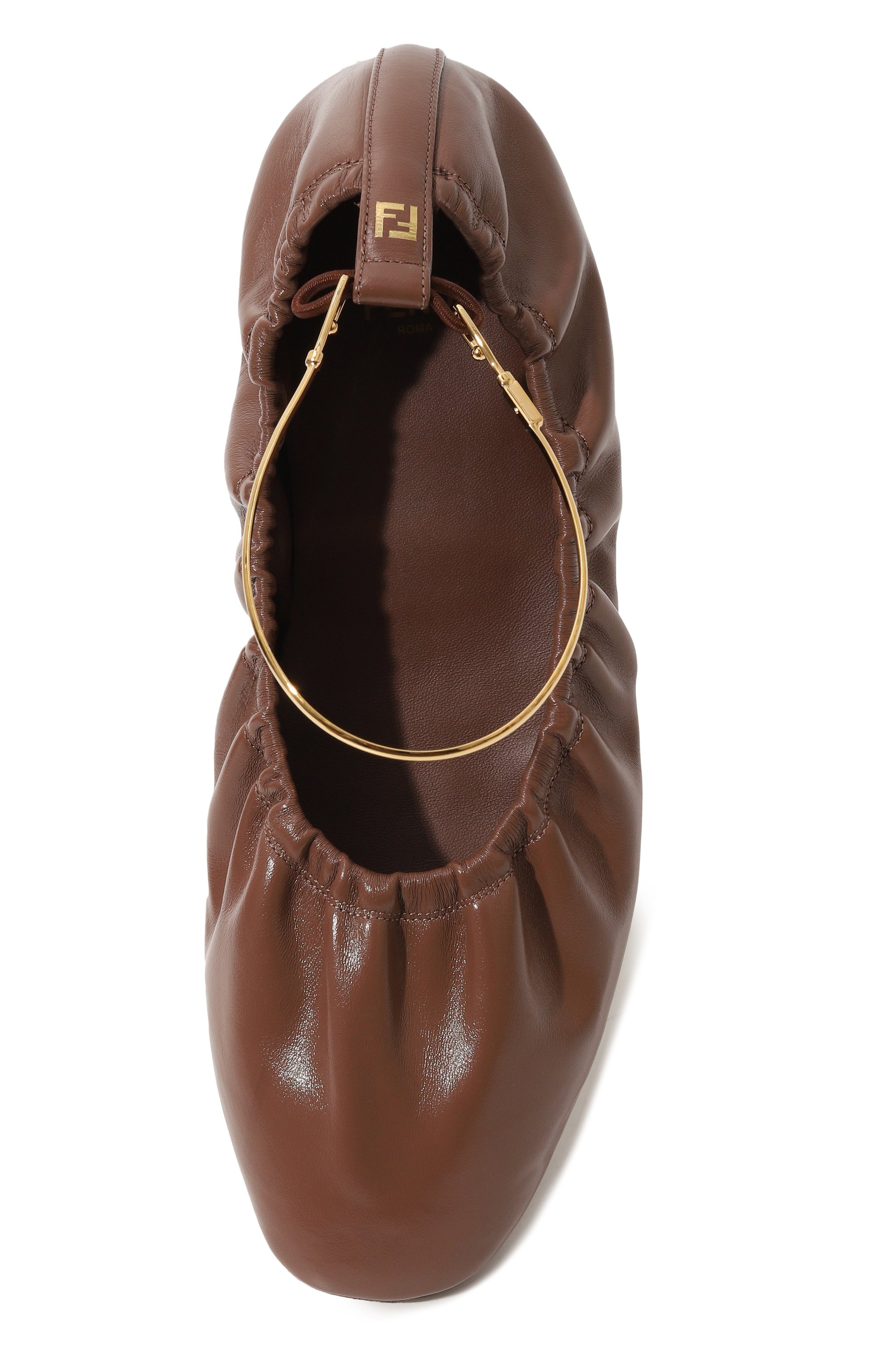 Кожаные балетки fendi filo FENDI, арт. 8F8534/NA7, фото 6