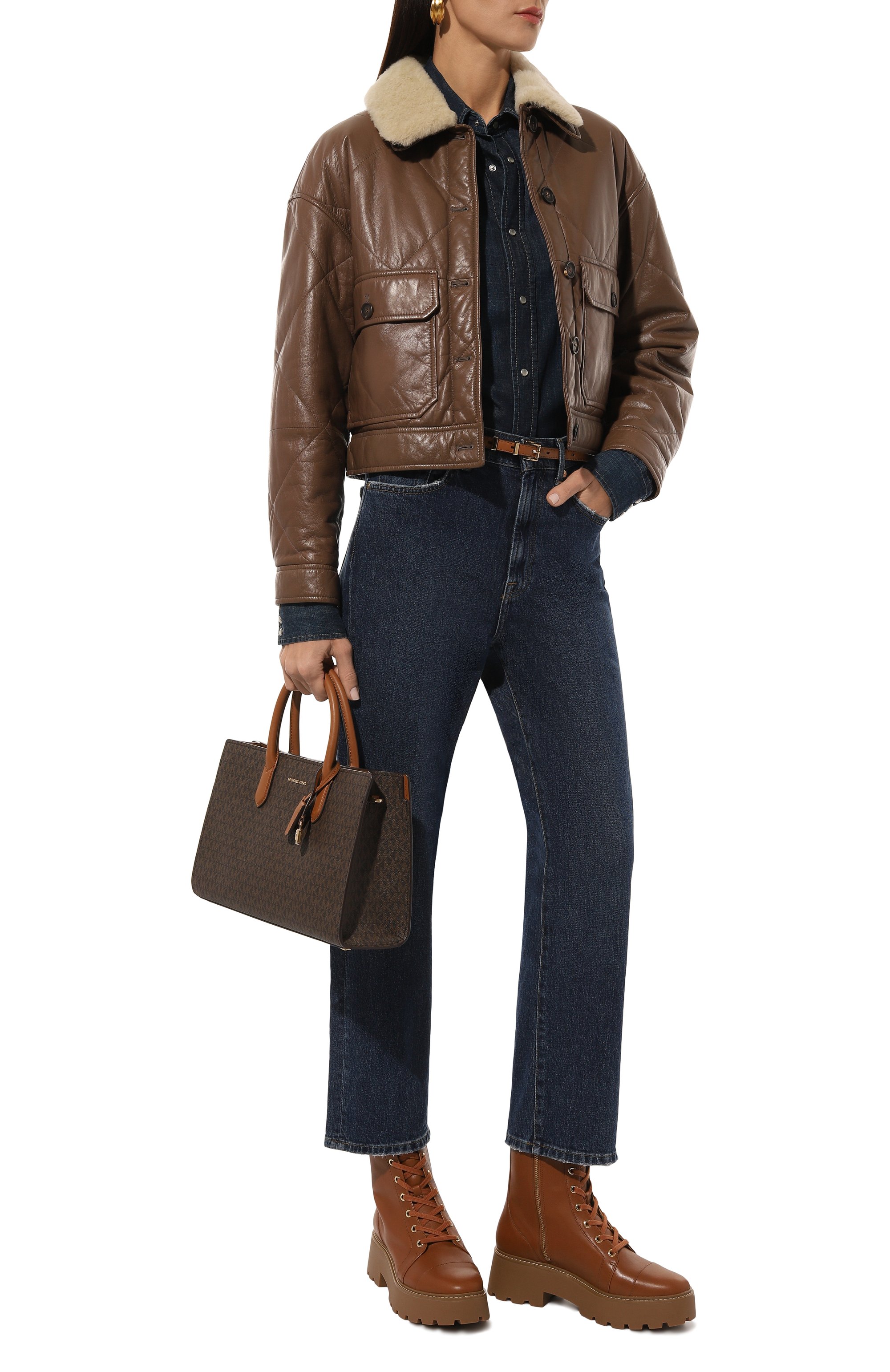 Сумка scarlett medium MICHAEL MICHAEL KORS, арт. 30F4GETS2B, фото 7