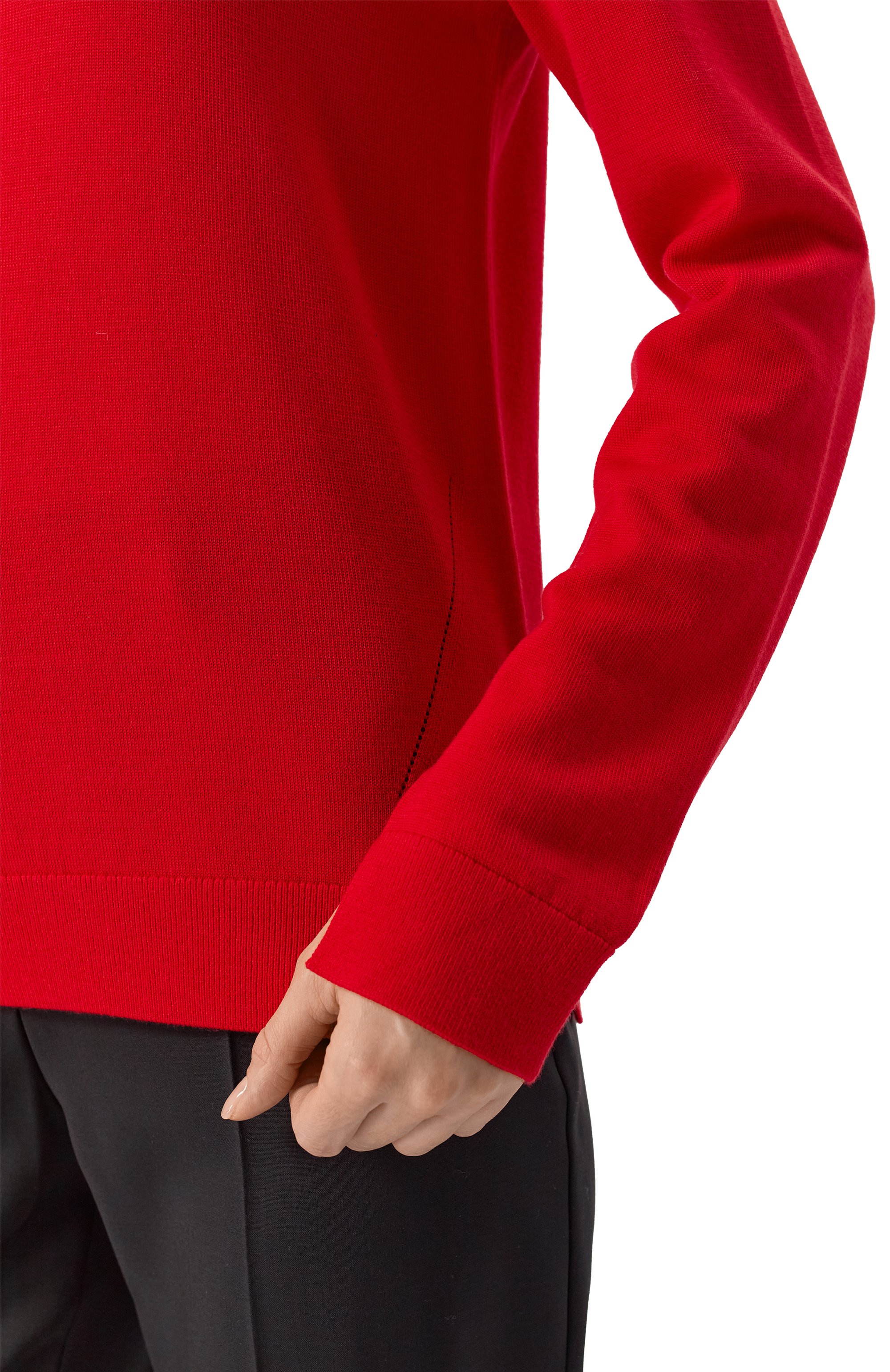 Шерстяной пуловер BOSS, арт. 50492551, фото 5