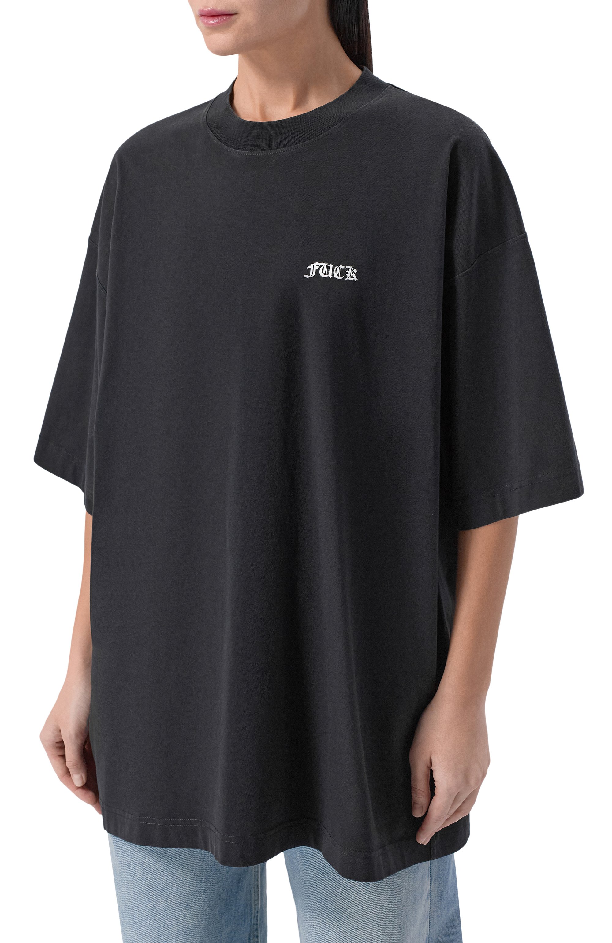 Хлопковая футболка VETEMENTS, арт. ME76TR189B/1200 LIGHT JERSEY, фото 6