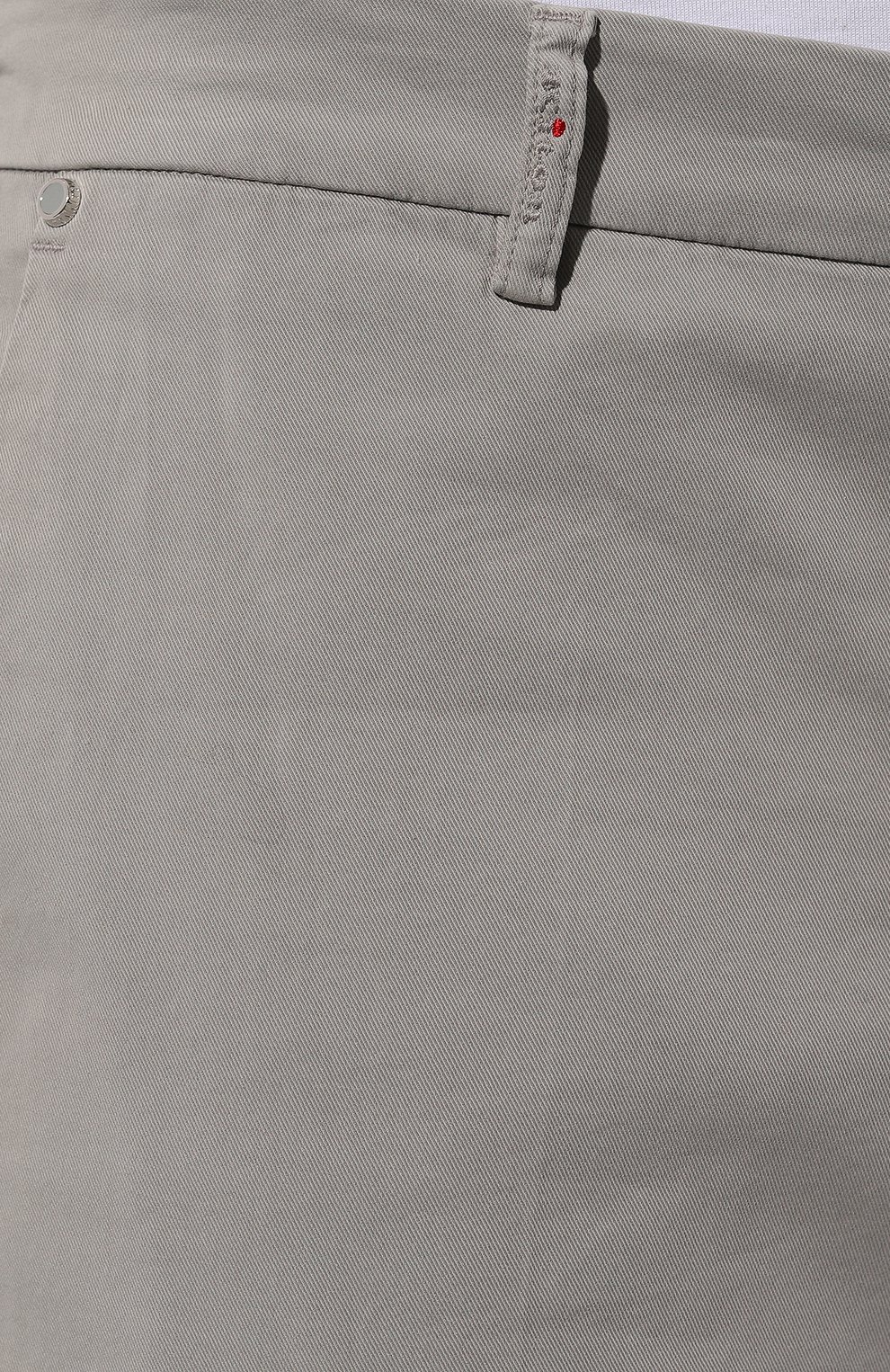 Брюки из хлопка и шелка KITON, арт. UFPPEK0606D, фото 5