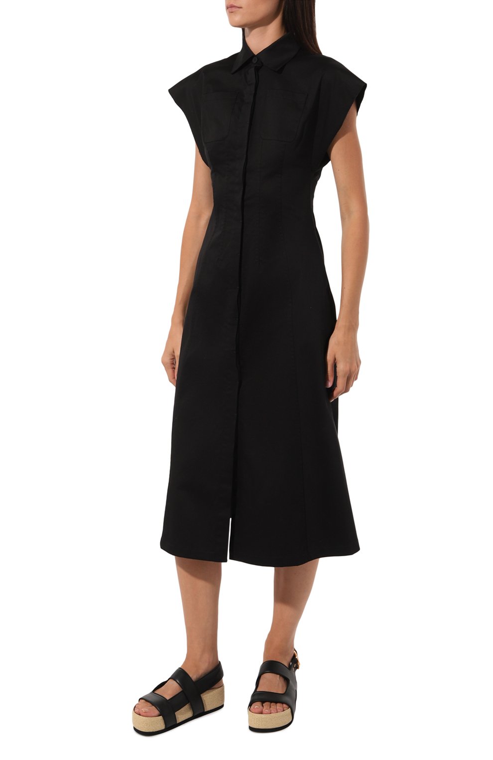 Хлопковое платье BLCV, арт. 114CONNO023_BL, фото 3