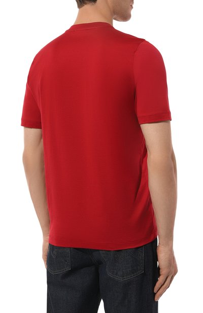 Хлопковая футболка ZILLI, арт. TSR001M0110VLIST0M, фото 4