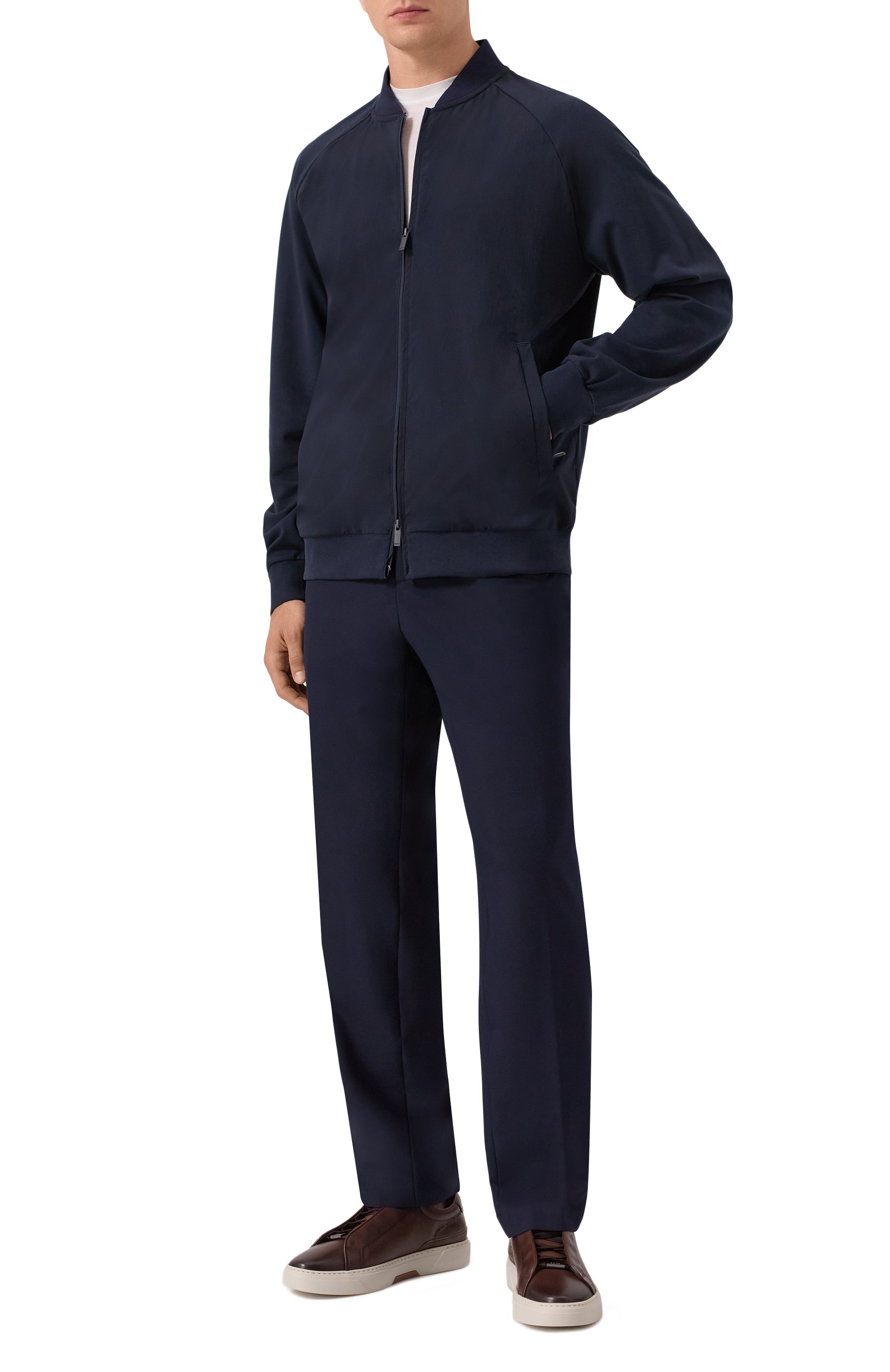 Кожаные кеды gary BOSS, арт. 50546855, фото 2