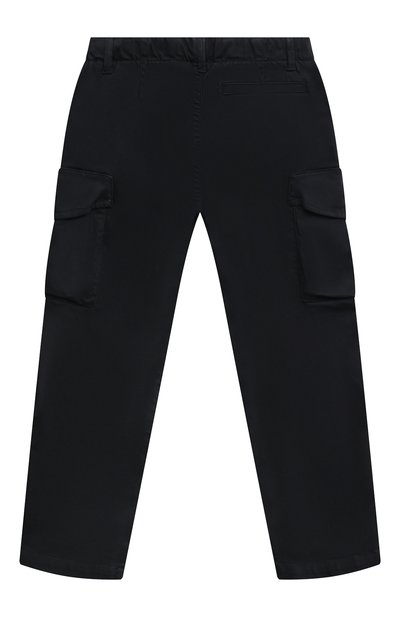 Хлопковые брюки C.P. COMPANY темно-синего цвета по цене 18100 руб., арт. 15CKPA025A-005531G, фото 2 Хлопковые брюки C.P. COMPANY, арт. 15CKPA025A-005531G, фото 2