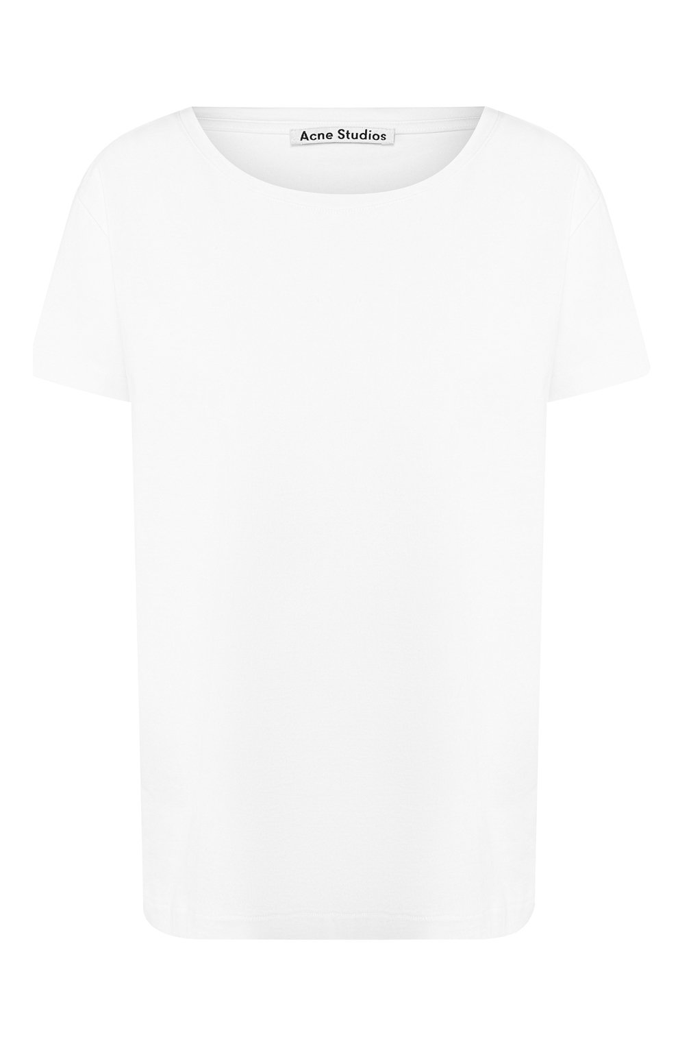 Хлопковая футболка с круглым вырезом ACNE STUDIOS, арт. 15F171/W, фото 1