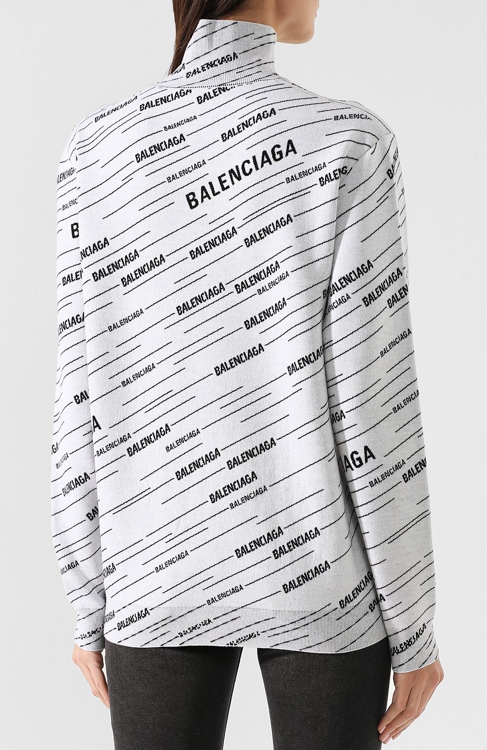 Шерстяная водолазка BALENCIAGA, арт. 555296/T1524, фото 4