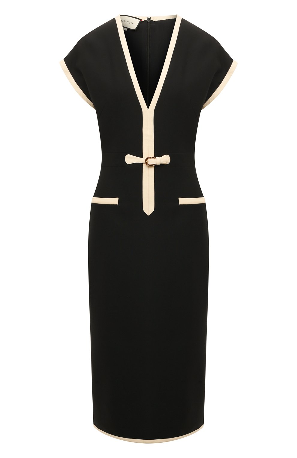 Платье из шерсти и шелка GUCCI, арт. 601918 ZAD88, фото 1