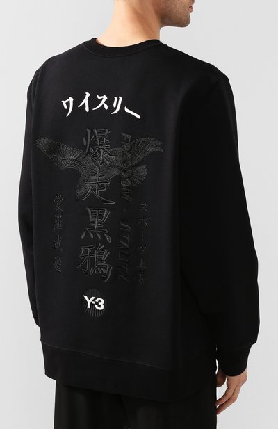 Хлопковый свитшот Y-3, арт. GD5060/M, фото 4