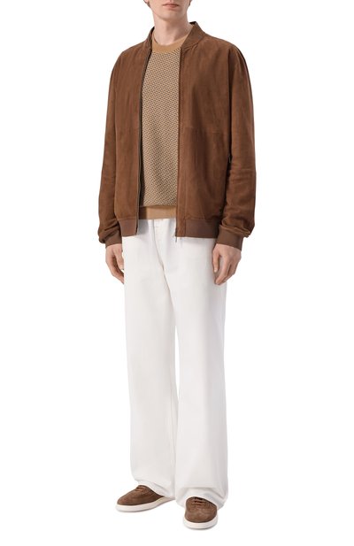 Джинсы wide leg 7 FOR ALL MANKIND белого цвета по цене 31900 руб., арт. 7TI91G86-3M9, фото 2 Джинсы wide leg 7 FOR ALL MANKIND, арт. 7TI91G86-3M9, фото 2