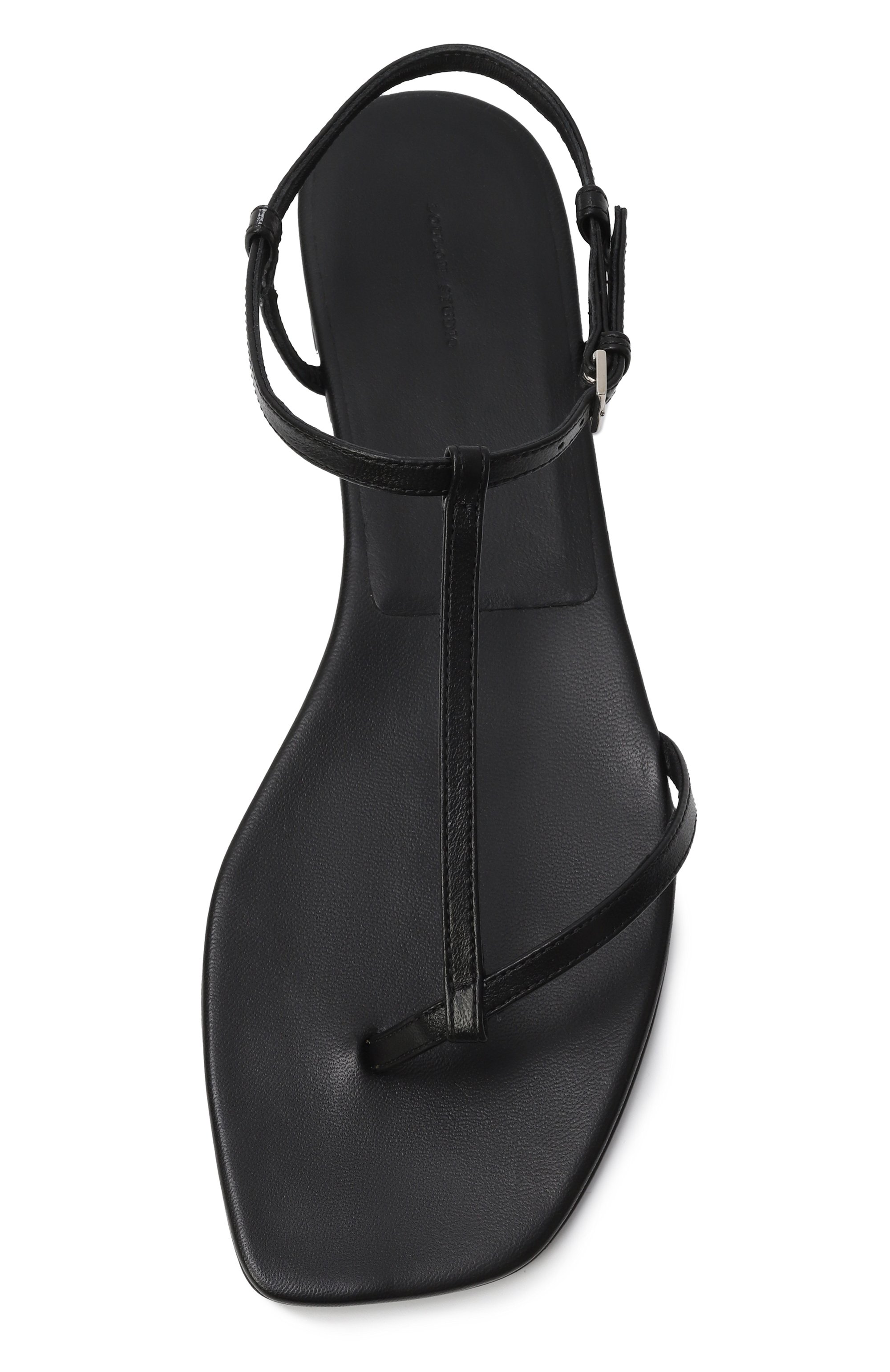 Кожаные сандалии amaru LOULOU DE SAISON черного цвета по цене 61550 руб., арт. AMARU, фото 6 Кожаные сандалии amaru LOULOU DE SAISON, арт. AMARU, фото 6