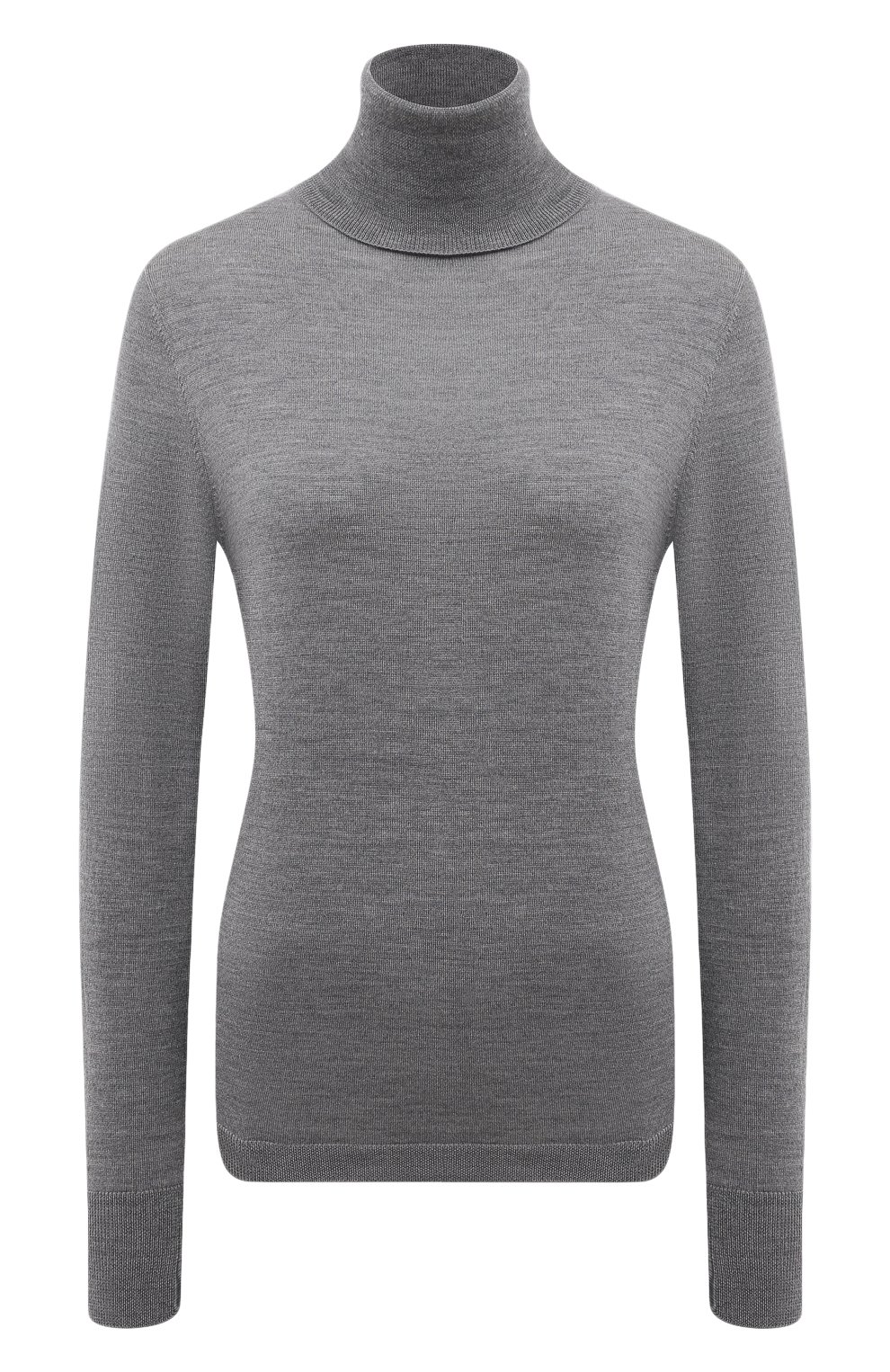 Шерстяная водолазка ALLUDE серого цвета по цене 25350 руб., арт. 245/64010, фото 1 Шерстяная водолазка ALLUDE, арт. 245/64010, фото 1