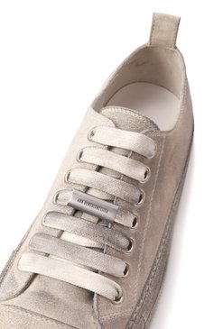 Женские замшевые кеды nono ANN DEMEULEMEESTER бежевого цвета, арт. B0012569/LT147 | Фото 7 (Драгоценные камни: Проставлено; Материал внешний: Натуральная кожа, Замша; Подошва: Платформа; Материал внутренний: Натуральная кожа; Материал сплава: Проставлено; Стили: Гранж; Кросс-КТ: Низкие; Материал утеплителя: Без утеплителя)