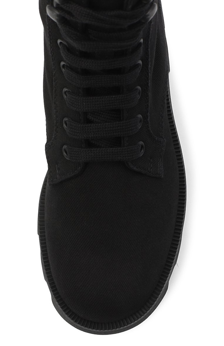 Текстильные ботинки PRADA, арт. 1T012M-1K4U-F0002, фото 4