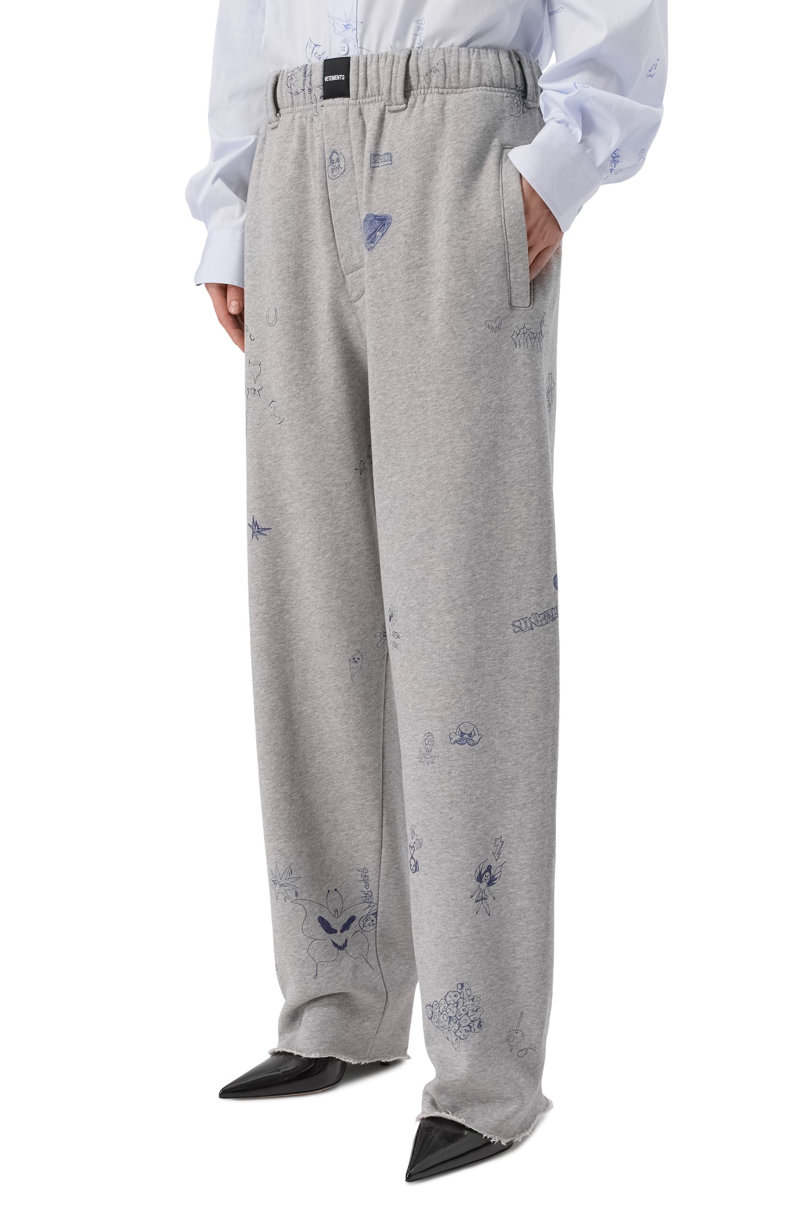 Хлопковый брюки VETEMENTS, арт. MH27SP179G, фото 3