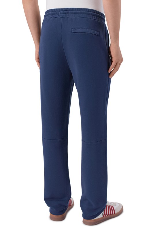 Хлопковые брюки MC2 Saint Barth TBS0001-00097L/T0BIAS Синий  TBS0001-00097L/T0BIAS Фото 4