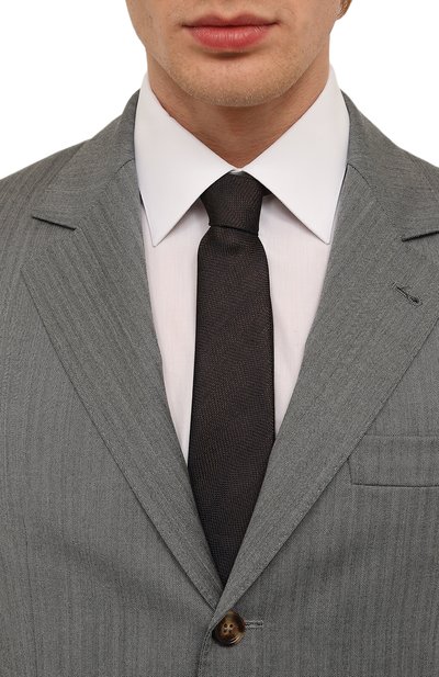 Шелковый галстук CANALI, арт. 18/HJ03769, фото 2