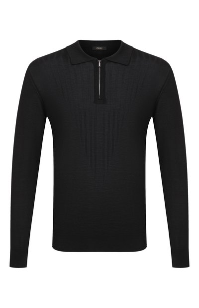 Мужская поло из шерсти и шелка ZILLI, арт. KZP001M0230VZRD00