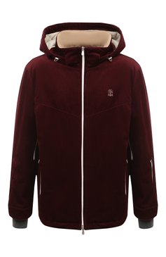 Мужская вельветовая куртка BRUNELLO CUCINELLI бордового цвета, арт. MQ482KG04 | Фото 1 (Материал сплава: Проставлено; Рукава: Длинные; Драгоценные камни: Проставлено; Материал внешний: Хлопок; Материал подклада: Синтетический материал; Длина (верхняя одежда): Короткие; Мужское Кросс-КТ: утепленные куртки; Стили: Кэжуэл; Кросс-КТ: Утепленные)