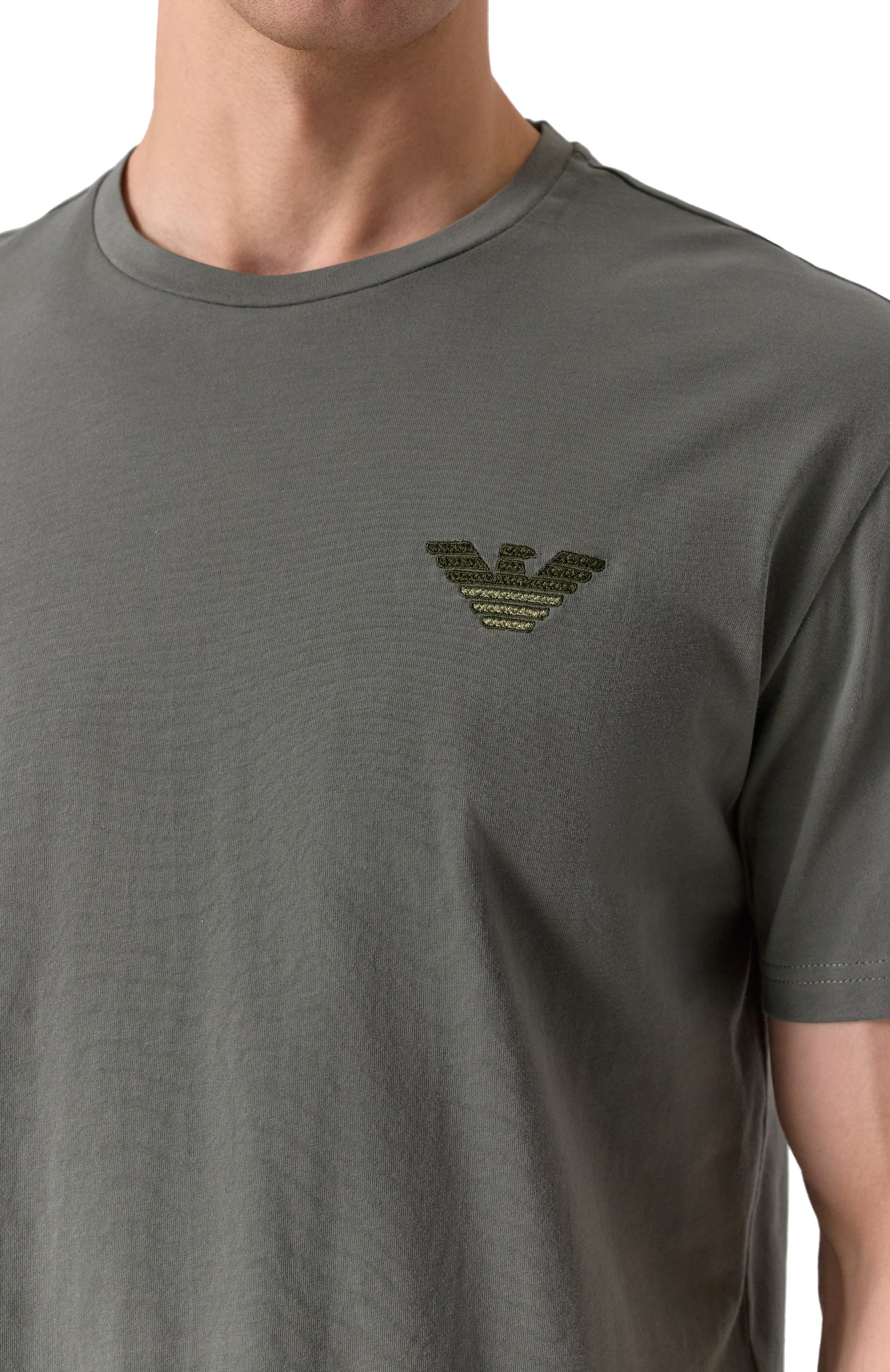 Хлопковая футболка EMPORIO ARMANI, арт. EM000574/AF12334, фото 5