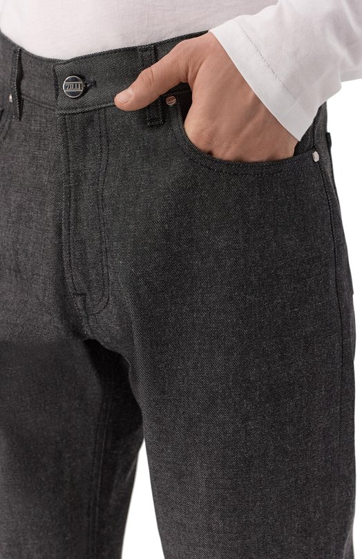 Джинсы Zilli JPJB01M012522003R_68 Серый  JPJB01M012522003R_68 Фото 5