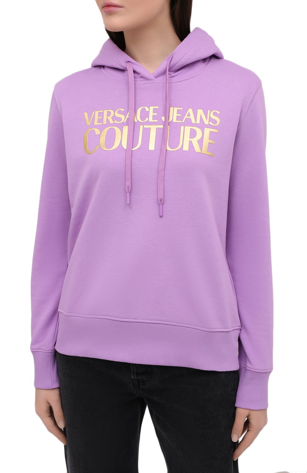 Хлопковое худи VERSACE JEANS COUTURE, арт. B6HWA7TP-WDP308 L0G0 F0IL/30318, фото 3