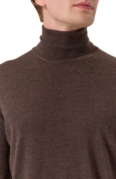 Водолазка из кашемира и шелка BRUNELLO CUCINELLI, арт. M2300103, фото 5