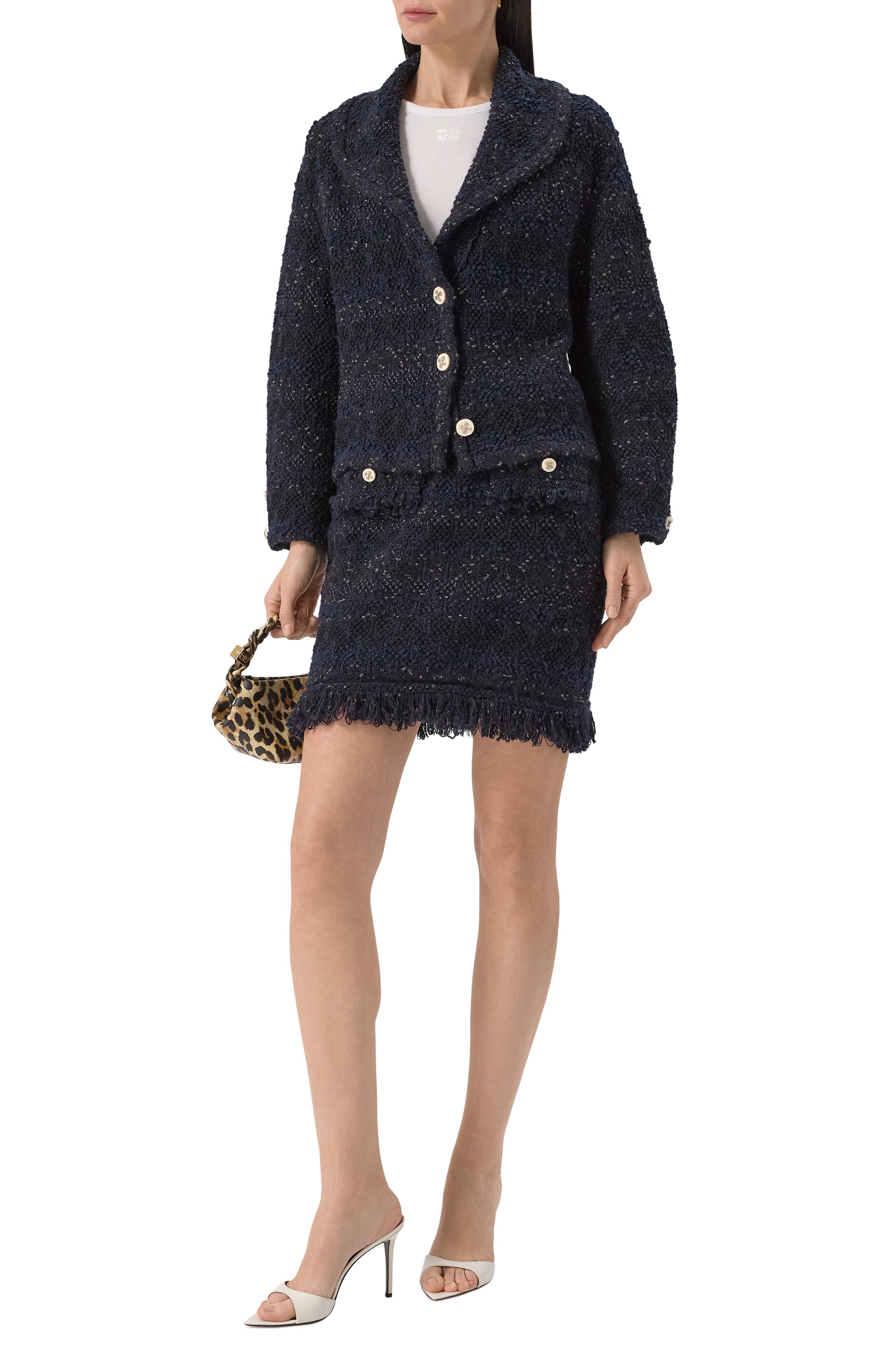 Юбка из хлопка и вискозы AND THE BRAND, арт. S25-SK037-1004-499, фото 2