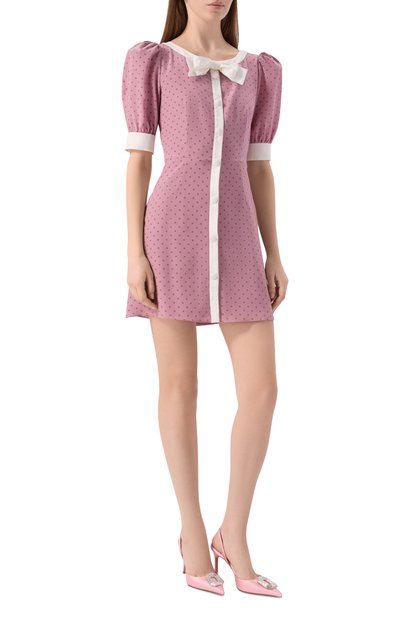 Атласные туфли camelia sling 90 AMINA MUADDI, арт. CAMELIA SLING 90/SATIN, фото 3