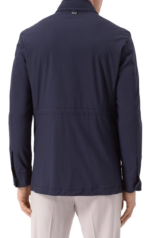 Шерстяная куртка Corneliani 2525V1-2520123 Синий  2525V1-2520123 Фото 4