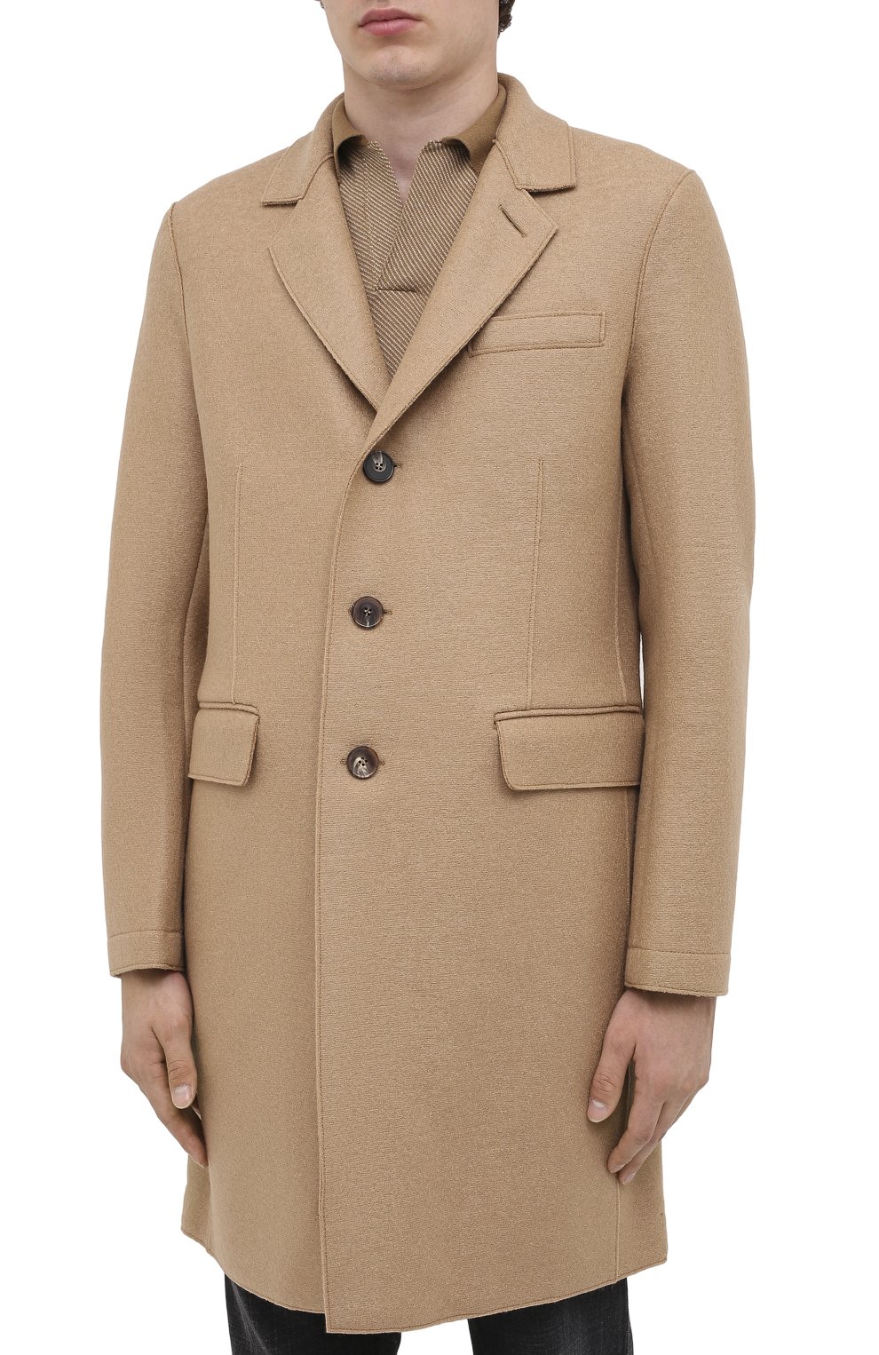 Шерстяное пальто HARRIS WHARF LONDON, арт. C9113MLK, фото 3