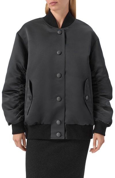 Бомбер DOLCE & GABBANA черного цвета по цене 310000 руб., арт. F9S63Z/GDC6Q, фото 3 Бомбер DOLCE & GABBANA, арт. F9S63Z/GDC6Q, фото 3