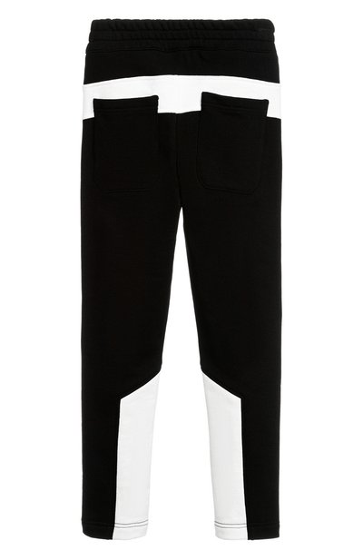 Брюки BALMAIN черно-белого цвета по цене 32300 руб., арт. 6M6547/MX120/4-10, фото 2 Брюки BALMAIN, арт. 6M6547/MX120/4-10, фото 2