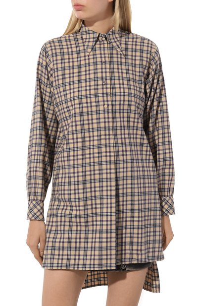 Рубашка из хлопка и шерсти GUCCI, арт. 637243 ZAFSV, фото 3