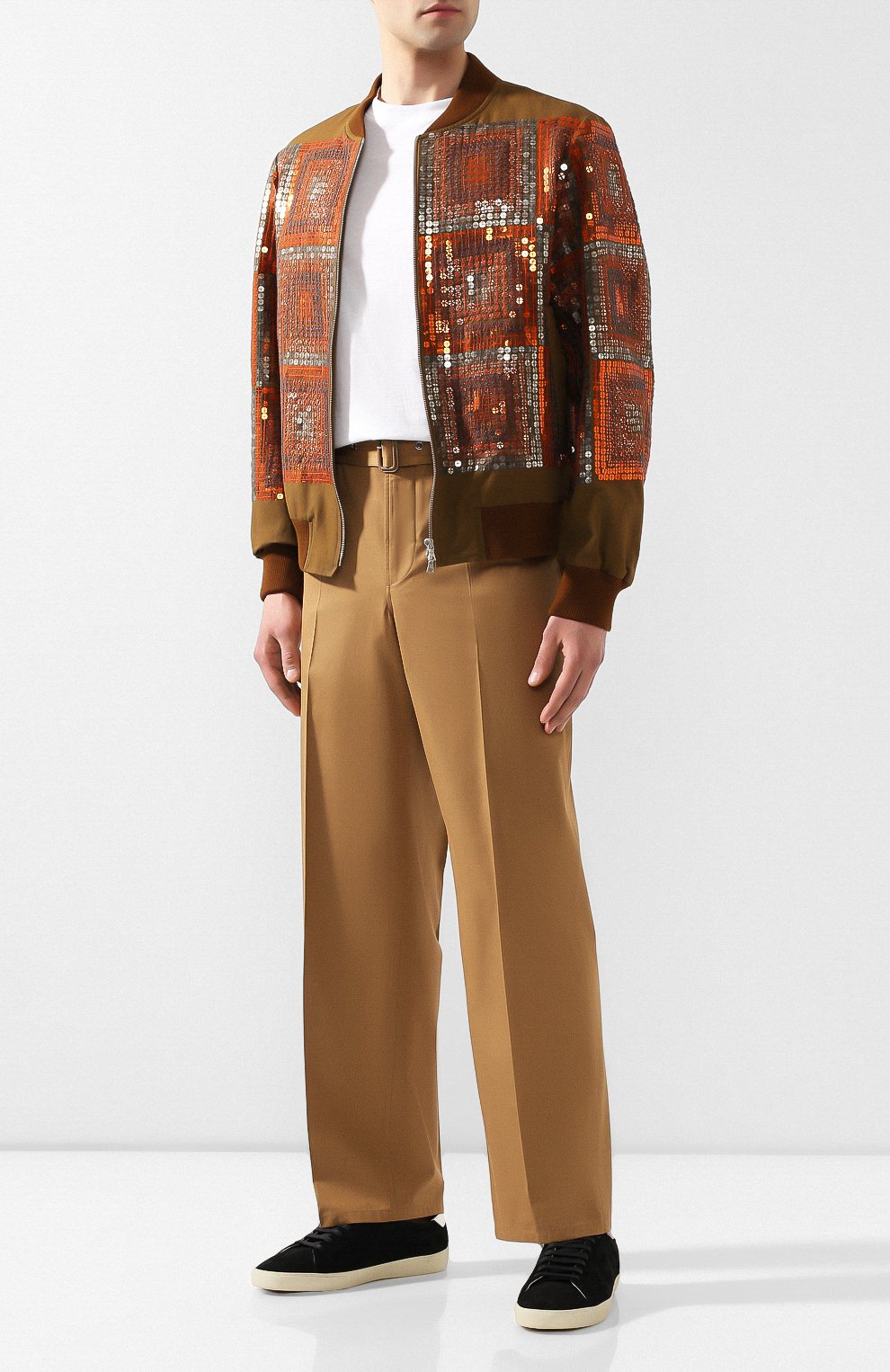 Хлопковый бомбер DRIES VAN NOTEN, арт. 191-20529-7289, фото 2