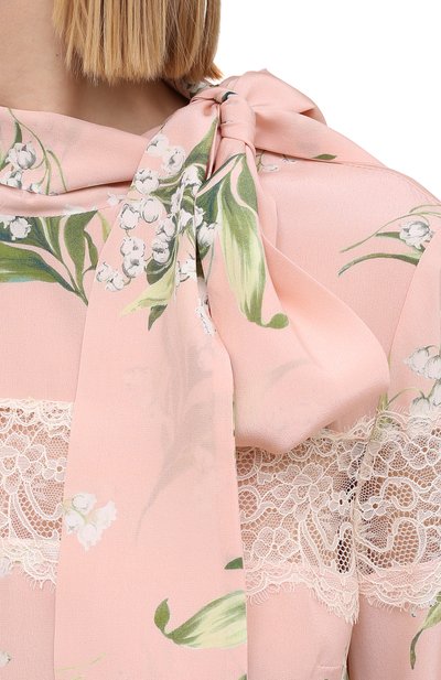 Шелковая блузка REDVALENTINO, арт. VR3ABF25/5M3, фото 5