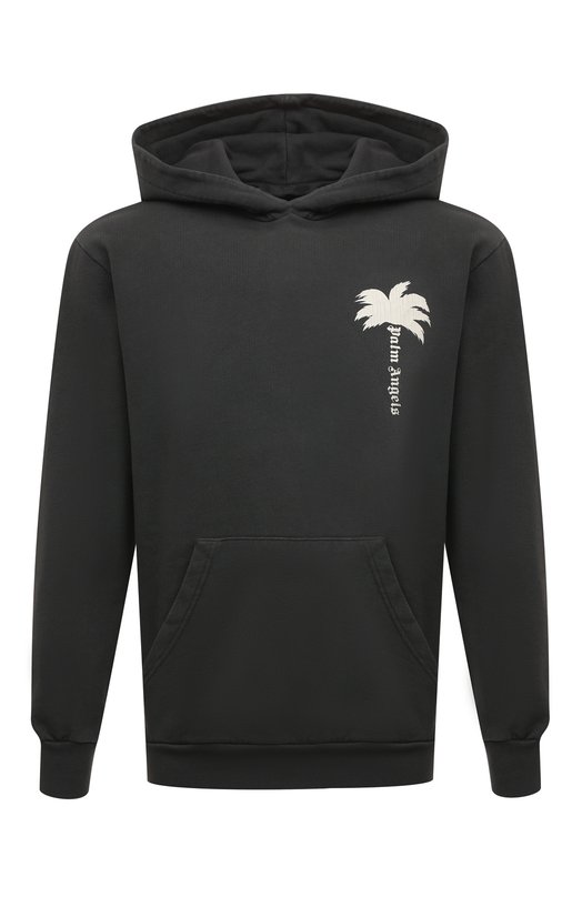 

Хлопковое худи Palm Angels, Серый