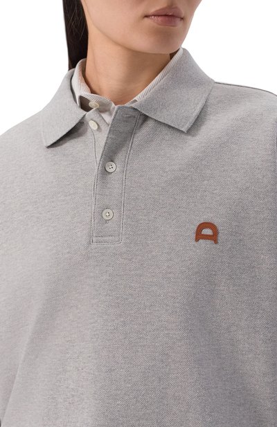 Хлопковое поло DUNST, арт. UDTS6A110G2, фото 5