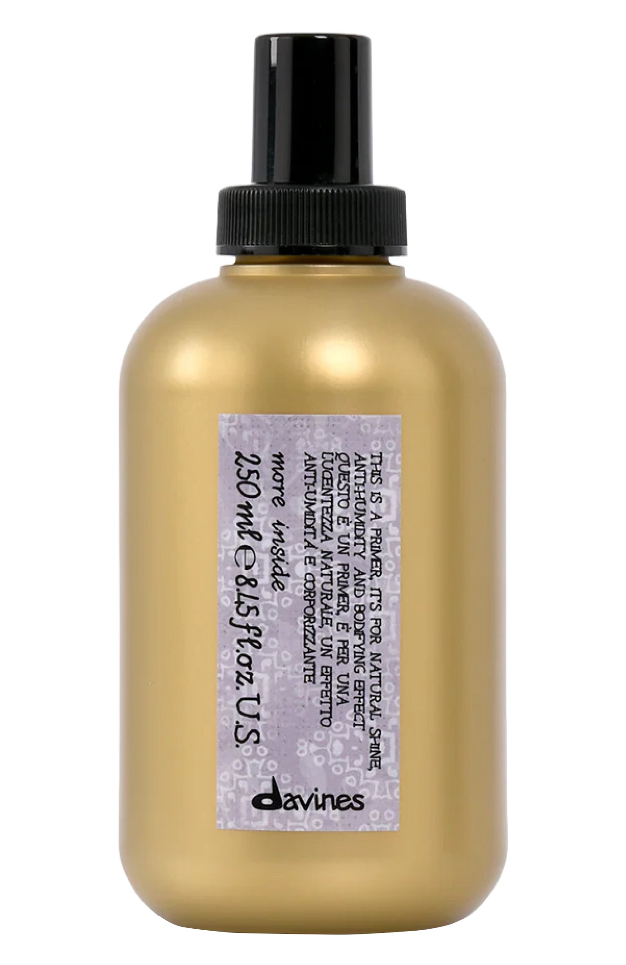 Праймер more inside (250ml) DAVINES бесцветного цвета по цене 4240 руб., арт. 87149, фото 1 Праймер more inside (250ml) DAVINES, арт. 87149, фото 1