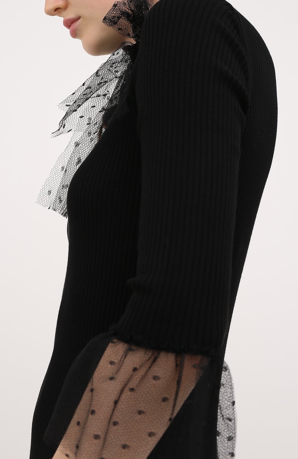 Платье из вискозы REDVALENTINO, арт. UR3KD00R/58J, фото 6