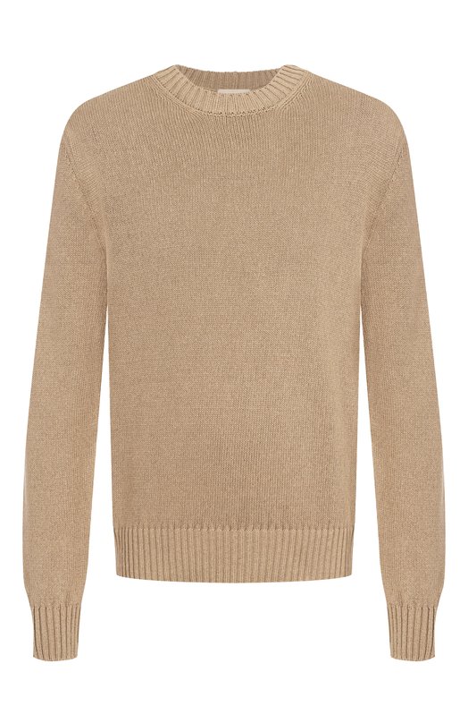 Свитер из шелка и льна MVST 25E/X1P/0/A010/7660 Бежевый 25E/X1P/0/A010/7660