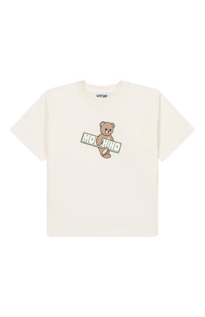 Хлопковая футболка MOSCHINO, арт. HYM03S/LFA07
