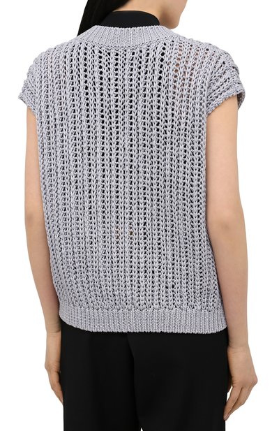 Хлопковый жилет BRUNELLO CUCINELLI, арт. M8E366912, фото 4
