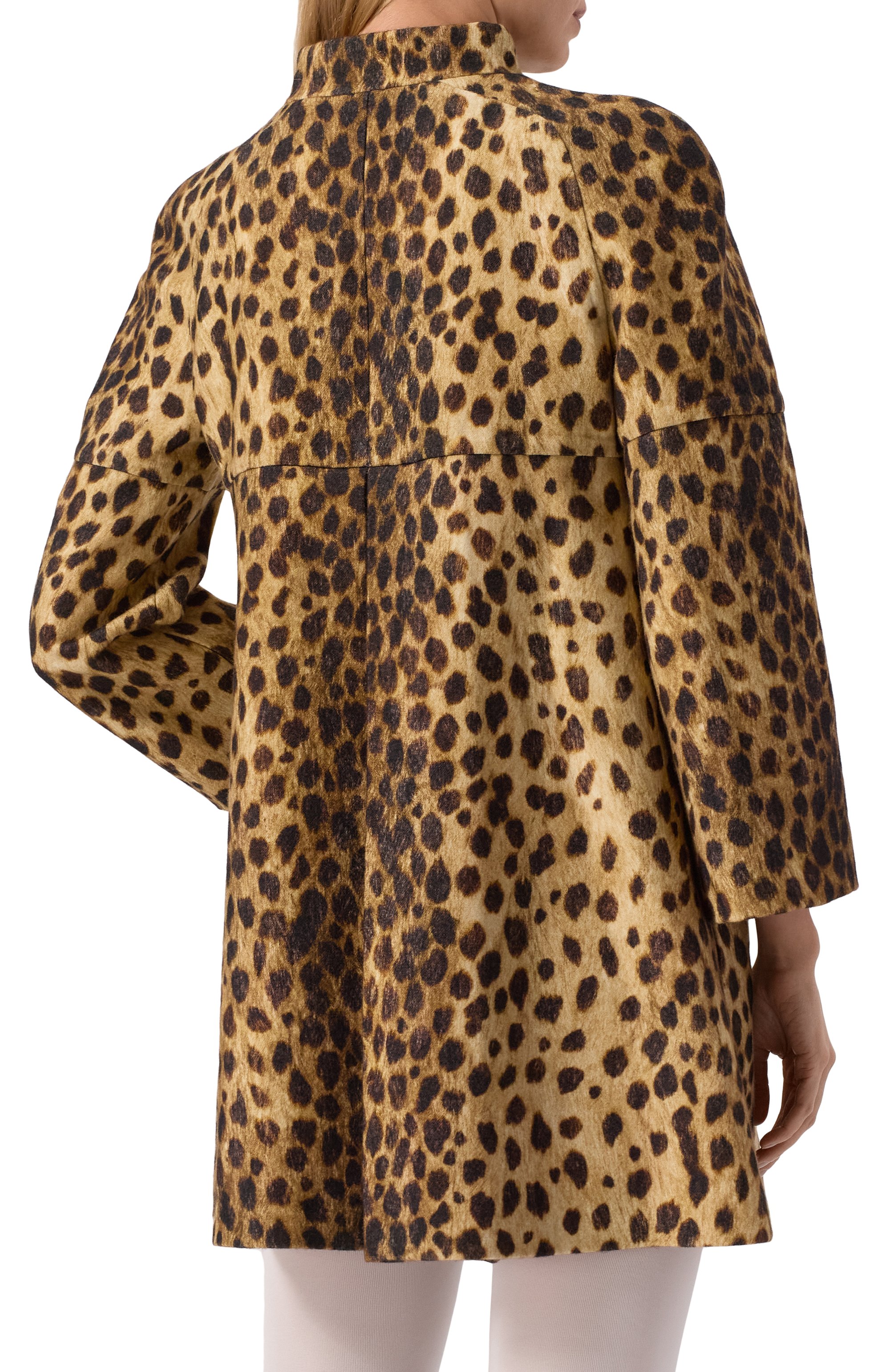 Шерстяное полупальто VALENTINO, арт. 6B3CA7L991A, фото 4