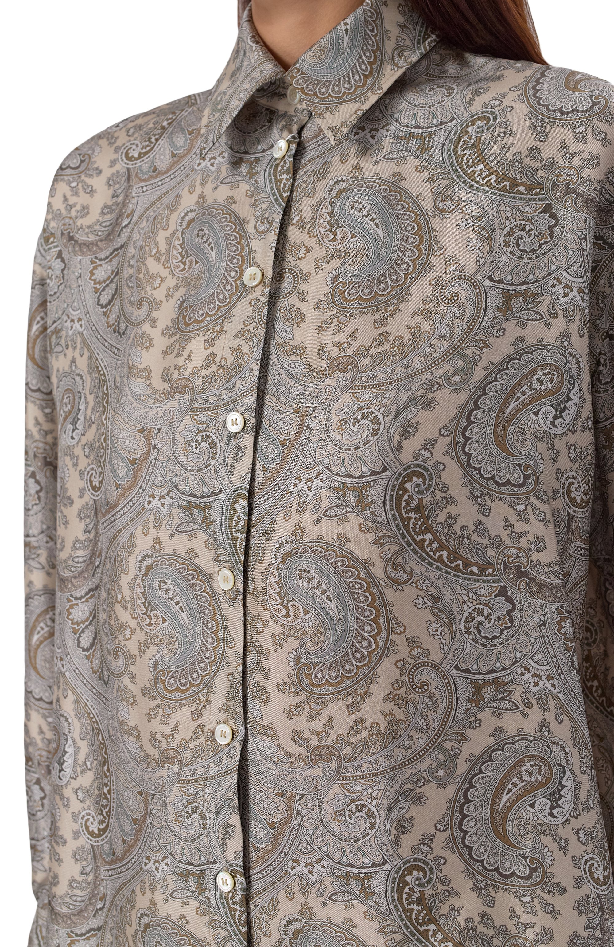 Шелковая рубашка NOBLE&BRULEE, арт. NB/001NB/020924/31, фото 5