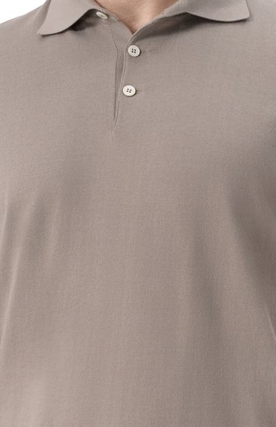Хлопковое поло BRUNELLO CUCINELLI, арт. M29800125, фото 5