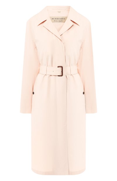Пальто car coat из смеси хлопка и шелка BURBERRY, арт. 8007010, фото 1