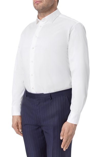 Хлопковая сорочка ZILLI, арт. F0RA01M010012212U, фото 3